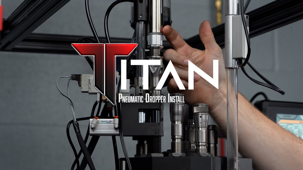 Инструкция по установке пневматического дозатора пуль Titan™ для перезарядки патронов Mark 7.