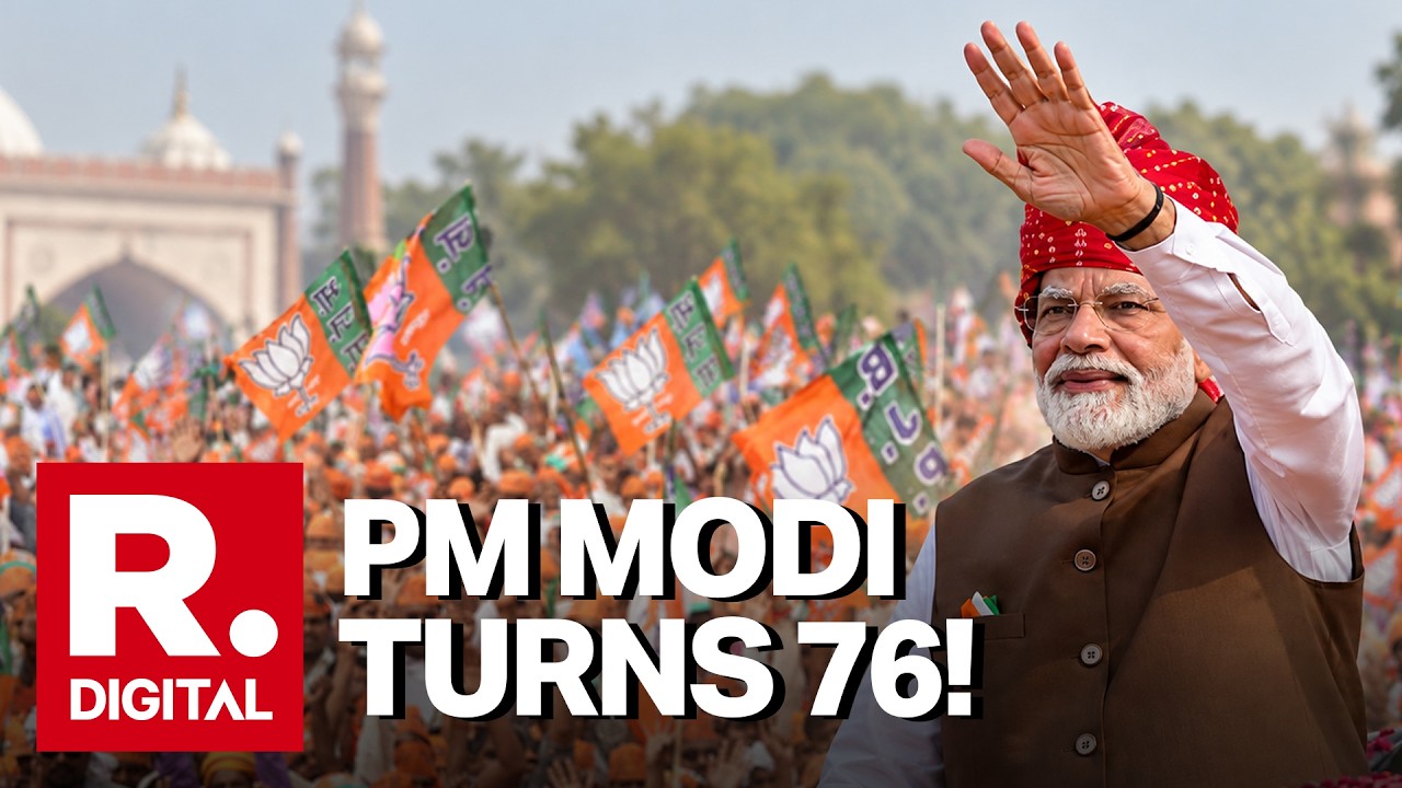 PM Modi Turns 76: Nation Marks 25 Years of Public Service with Tributes & Celebrations