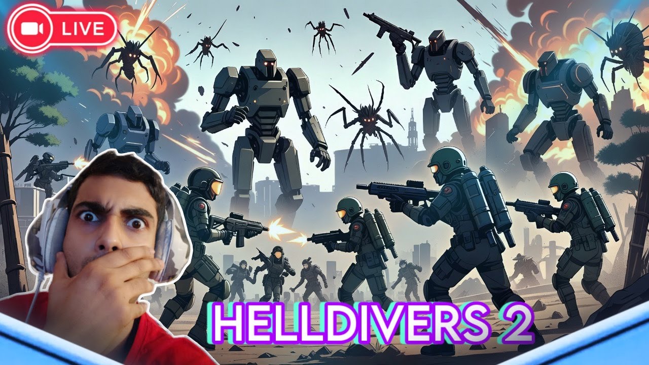 🔴 #LIVE NOW 🔴 ParfaitNite Once Again Diving into Hell Bugs , Bots Alien who's With Me