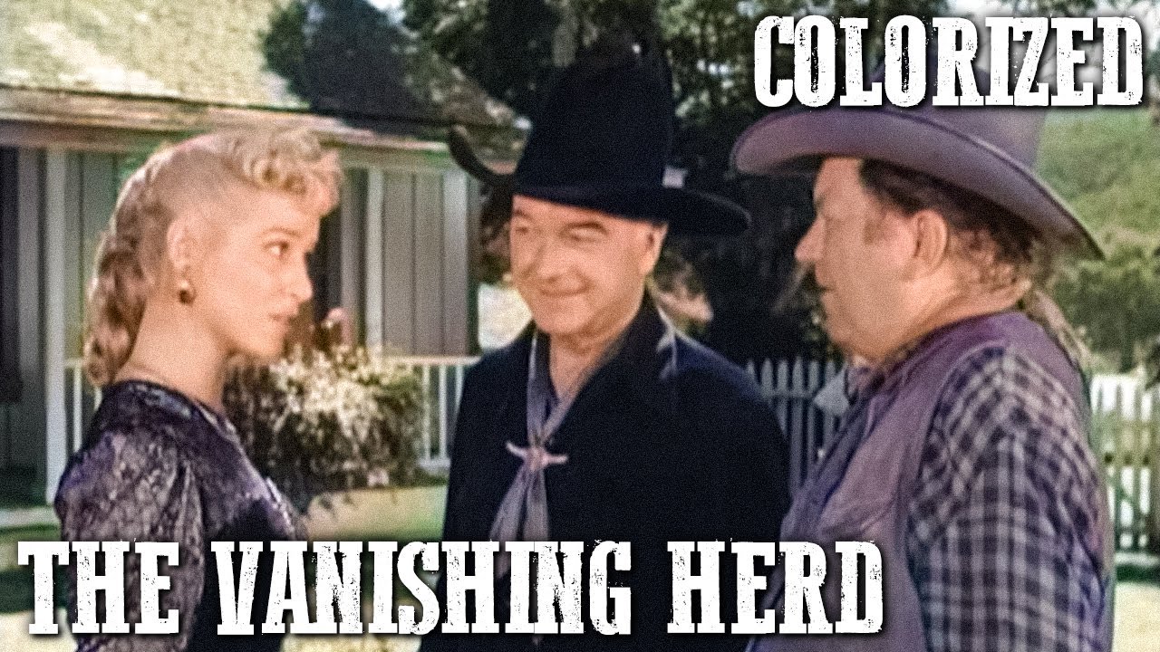 Hopalong Cassidy - The Vanishing Herd | EP24 | COLORIZED | Classic Western