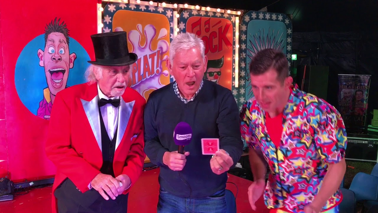Steve with Danny and Clive Panto