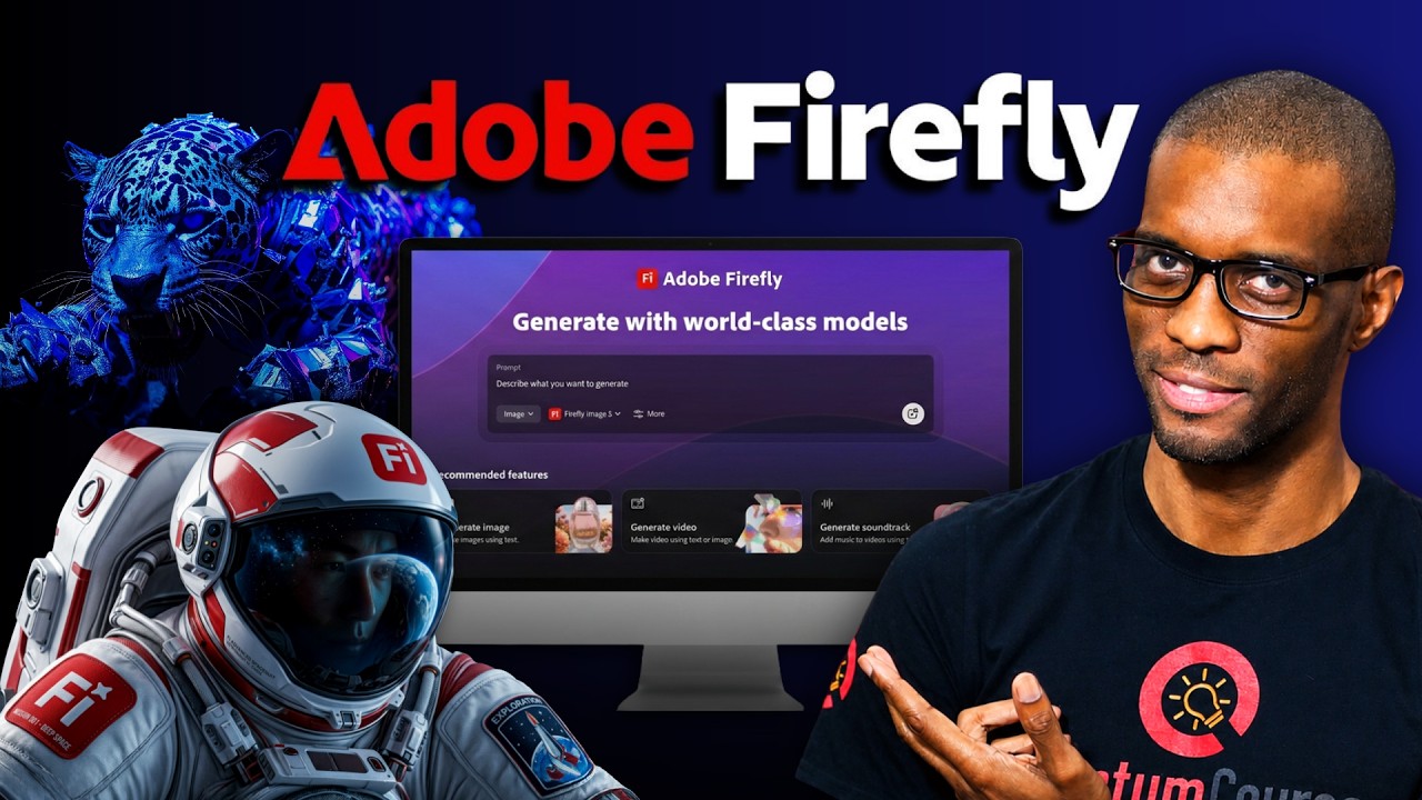 Как освоить Adobe Firefly в 2026 году (Бесплатный курс)