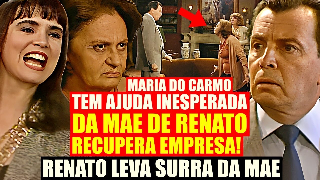 RAINHA DA SUCATA: RESUMO SEGUNDA 09/02 - Maria tem ajuda de MÃE de Renato e RECUPERA EMPRESA!
