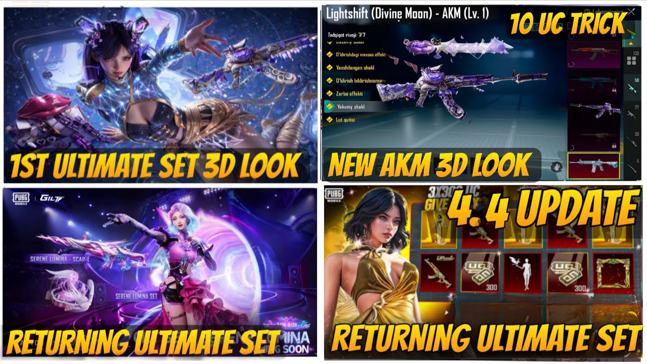 🔴 BGMI 4.3 UPDATE LEAKS! 🔥ULTIMATE SET WITH AKM 3D LOOK & 10 UC TRICK | X-SUIT 3D LOOK RELEASE DATE 
