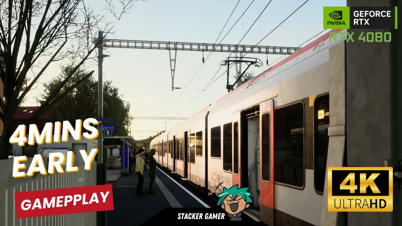 TSW4 Fastest Passenger Service Yet Gameplay | Train Sim World 4k Gameplay No Commentary