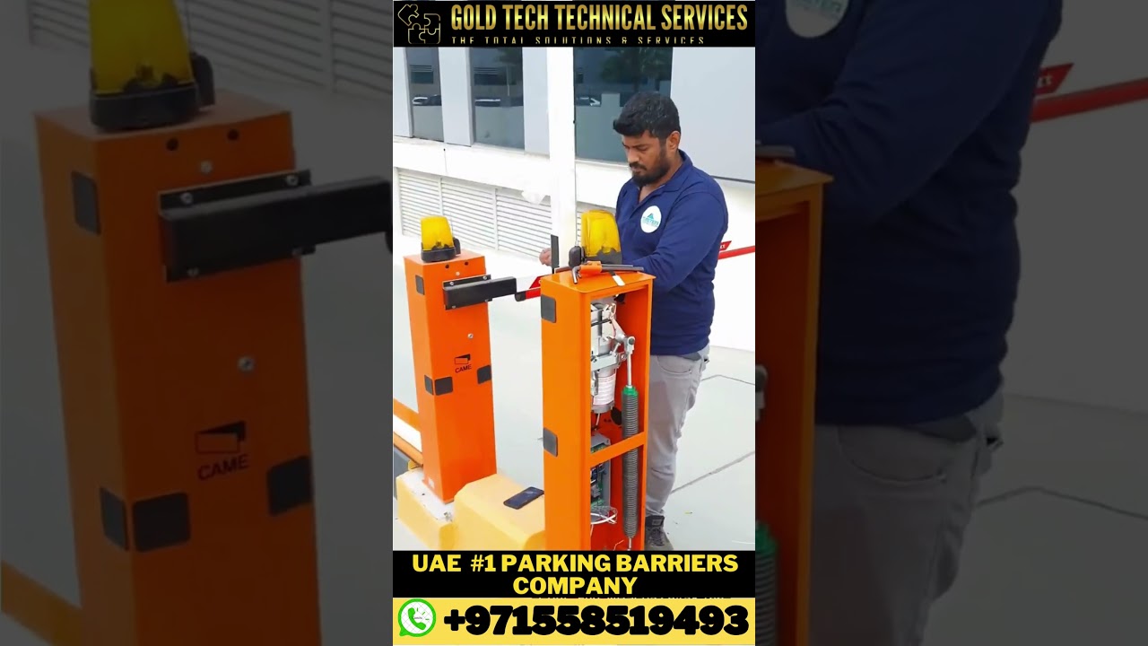 Parking Barriers / Safety & Security | Car Park & Traffic Barriers UAE, Dubai | Gold Tech Co.