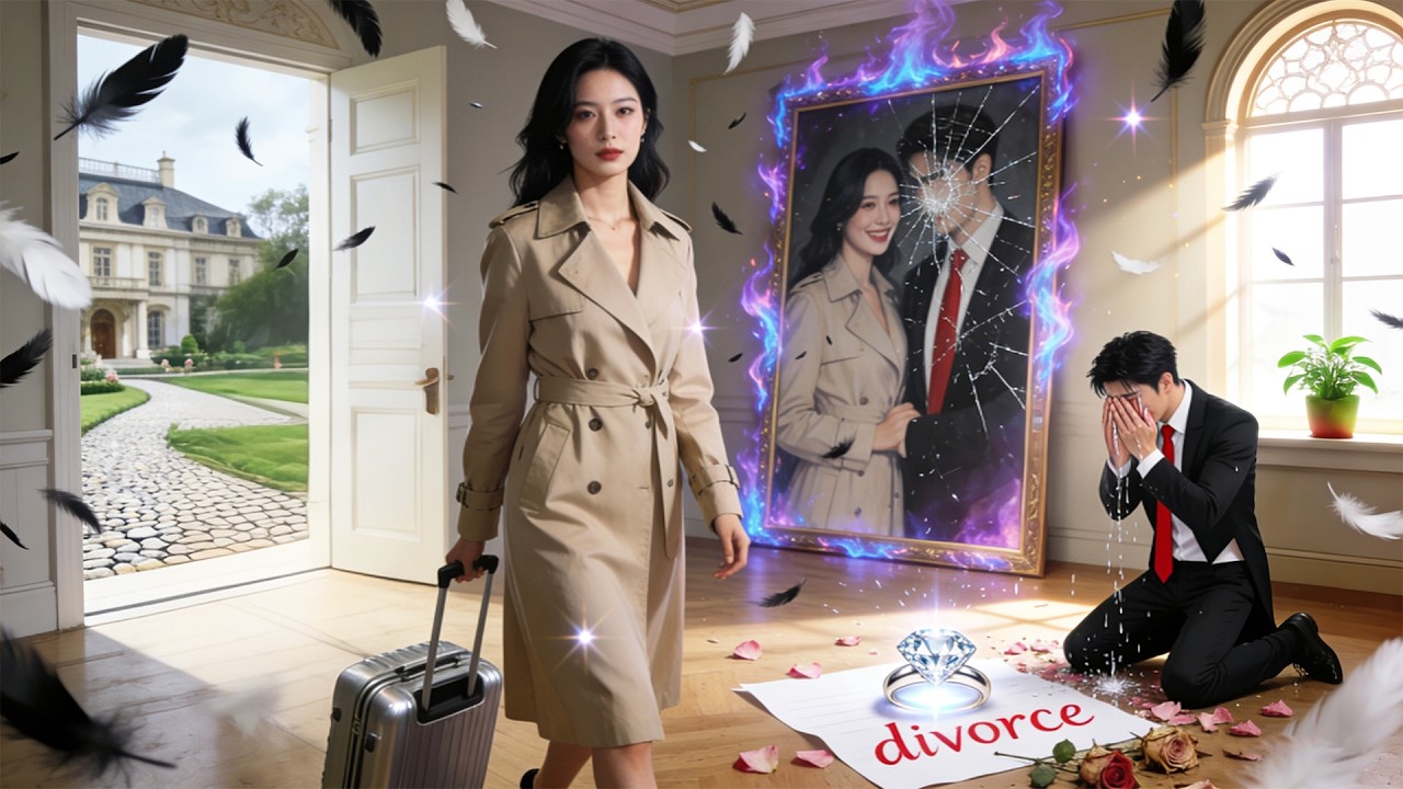 Ignored for years, I left with divorce papers—now chased by many, he kneels crying too late! | Dub