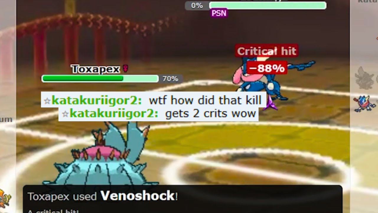 MERCILESS CHOICE SPECS TOXAPEX WAS TOO MUCH FOR THIS KID TO HANDLE ON POKEMON SHOWDOWN!!