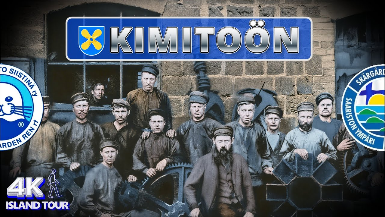 Кимито и Дальсбрук: история двух деревень на крупнейшем острове Финляндии. 4K
