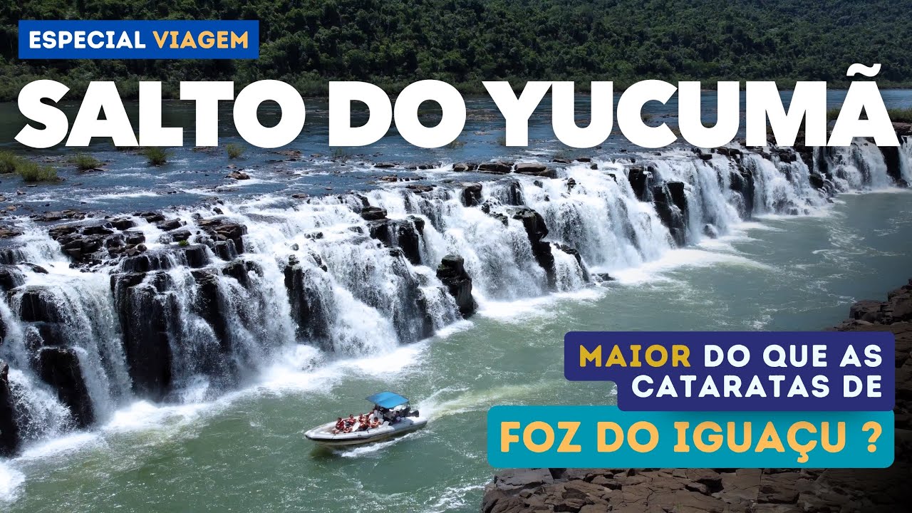 Salto do Yucumã: a cachoeira longitudinal mais impressionante do Brasil