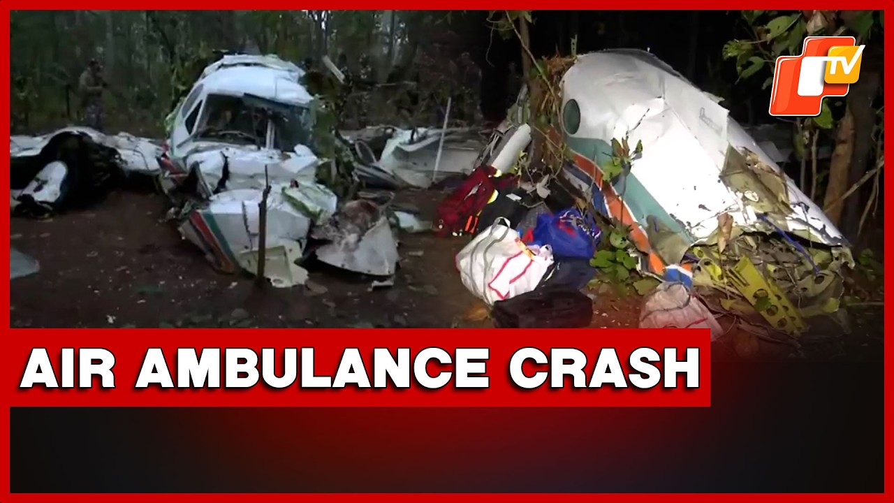 7 Killed As Air Ambulance Crashes In Jharkhand’s Chatra En Route To Delhi