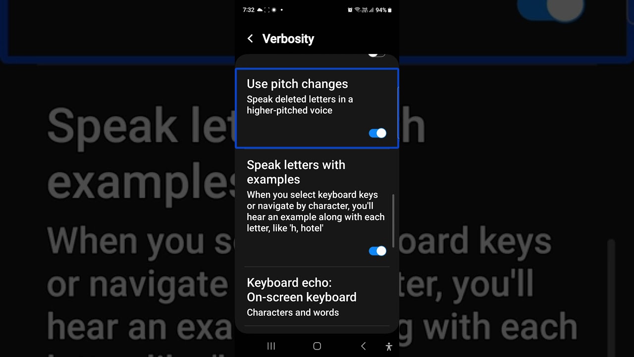 #what is the verbosity of talkback and how to customise it टॉक बैक में शब्दों की अधिकता क्या है