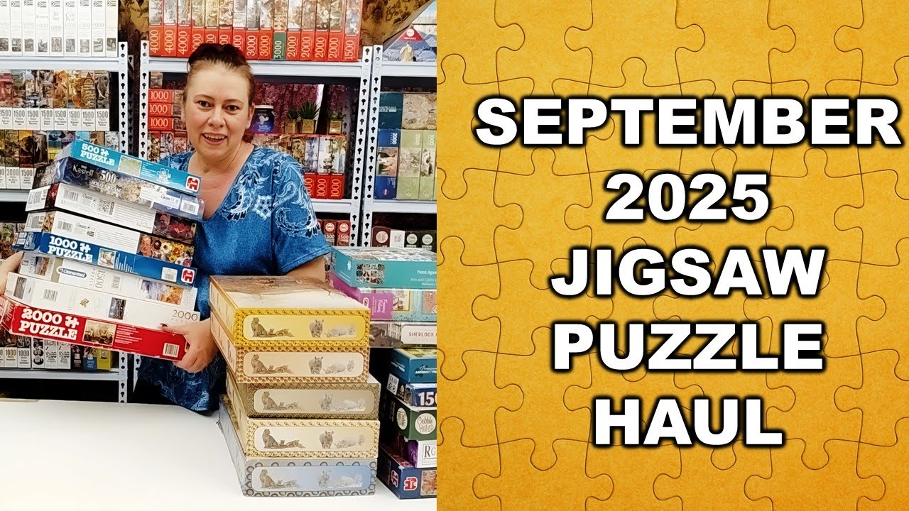 September Puzzle Haul 2025 | New Finds, Gifts, Swaps & Rare South African Gems!