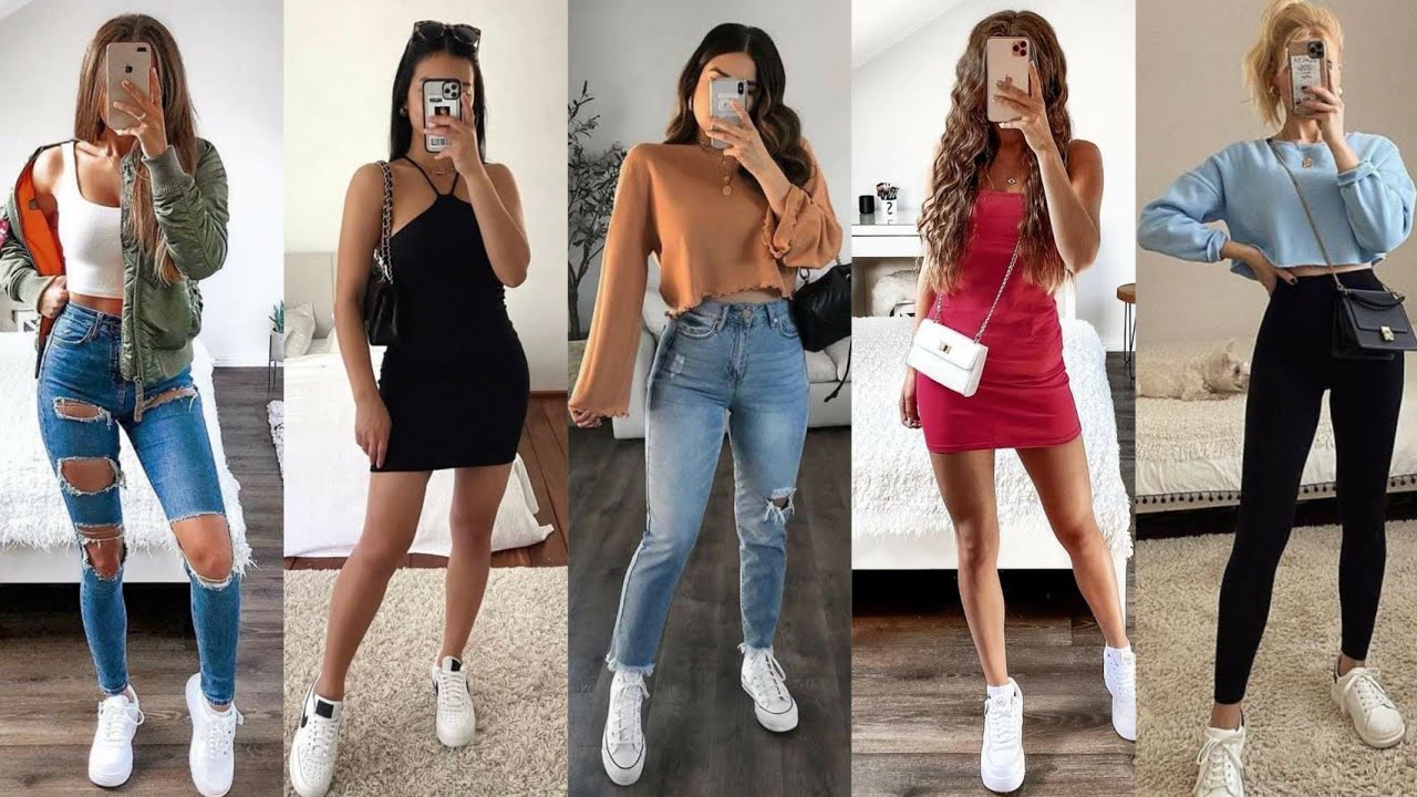 OUTFITS JUVENILES CASUALES EN TENDENCIA 2021 /OUTFITS Y LOOKS JUVENILES DE MODA/MODA CASUAL JUVENIL