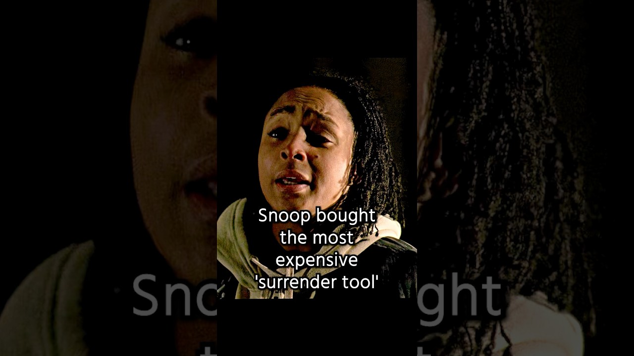 Snoop bought the most expensive 'surrender tool'#shortvideo #shorts #foryou #thewire