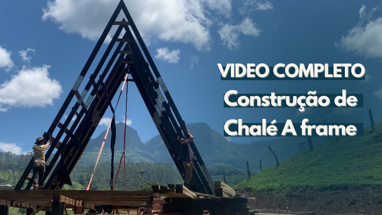 CONSTRUÇÃO DE CHALÉ | Da Fundação até as Telhas