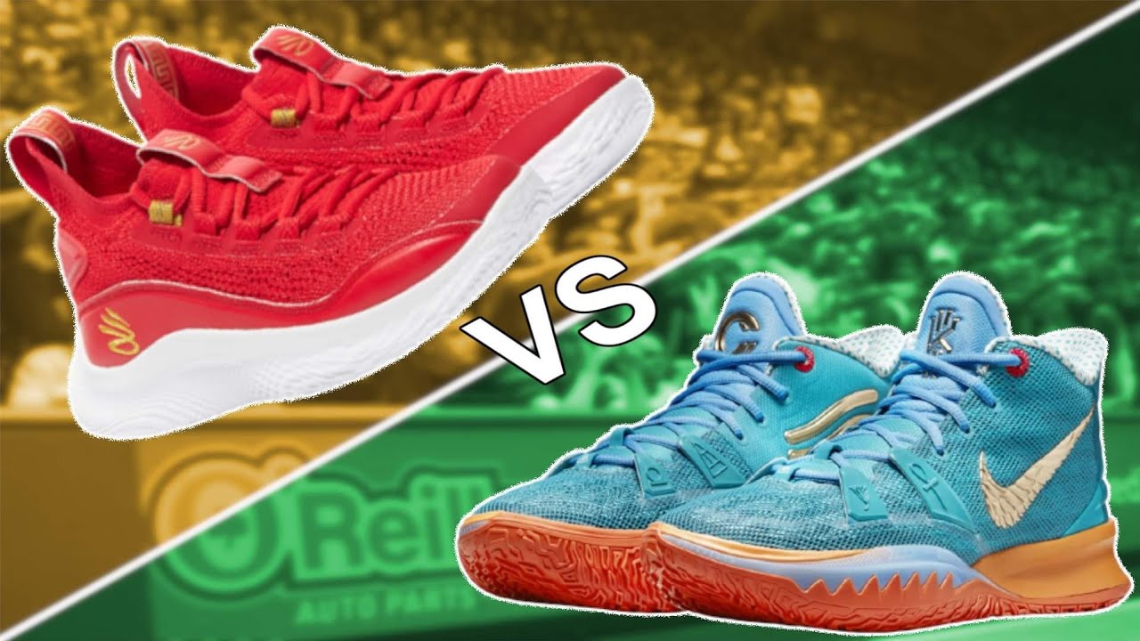 Kyrie 7 VS Curry 8