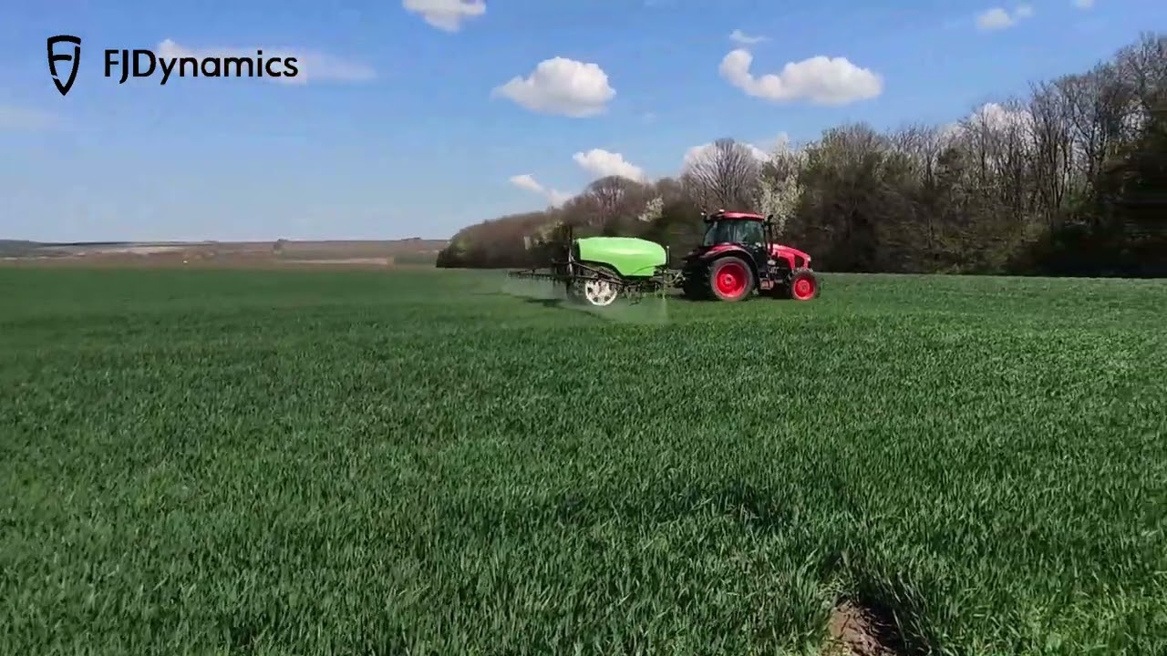 FJD ATS-V Smart Spraying Hits Bulgarian Fields!