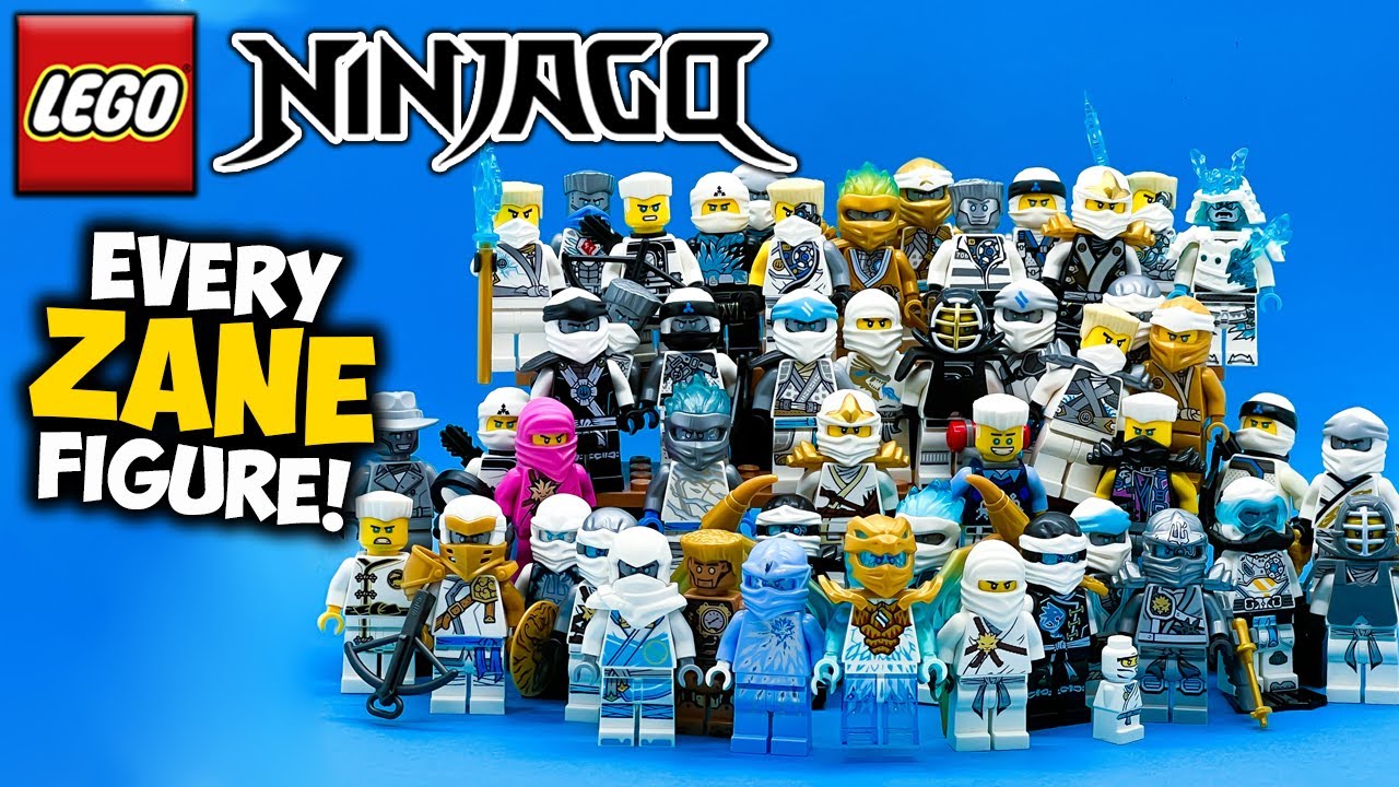 Every LEGO Ninjago Zane Minifigure! 2011-2023 REVIEWED