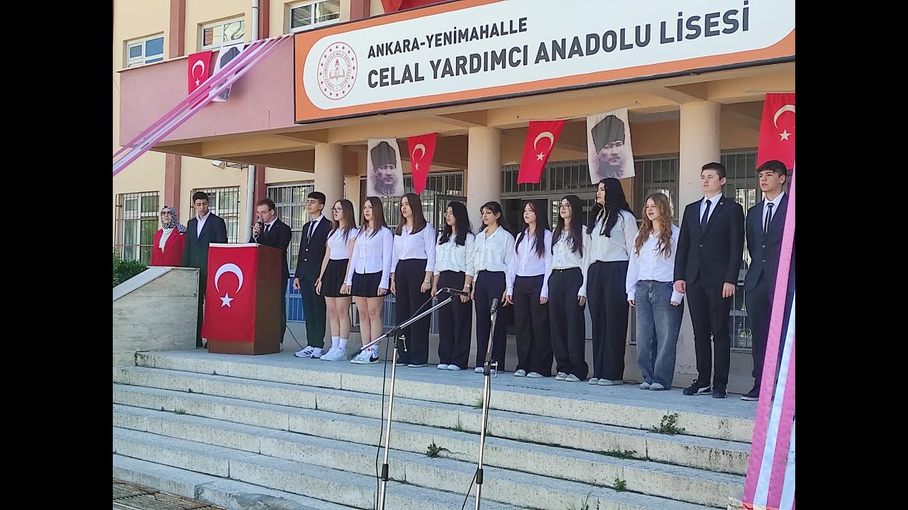CELAL YARDIMCI ANADOLU LİSESİ 19 MAYIS ATATÜRK'Ü ANMA GENÇLİK VE SPOR BAYRAMI KUTLAMA TÖRENİ-2025