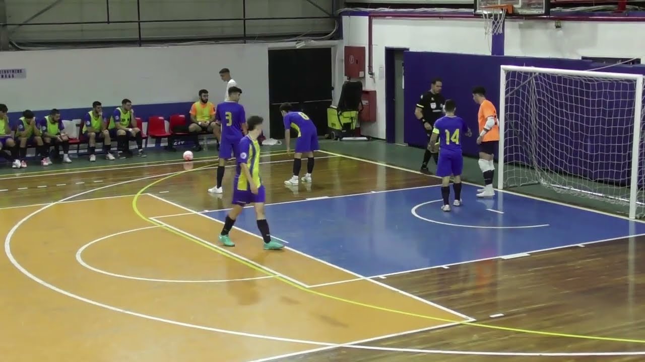 2η  ΑΓΩΝΙΣΤΙΚΗ  ΤΡΑΧΩΝΕΣ ΑΛΙΜΟΥ  4   -   ΕΡΜΗΣ ΖΩΓΡΑΦΟΥ  8  ( HL ) FUTSAL SUPER LEAGUE