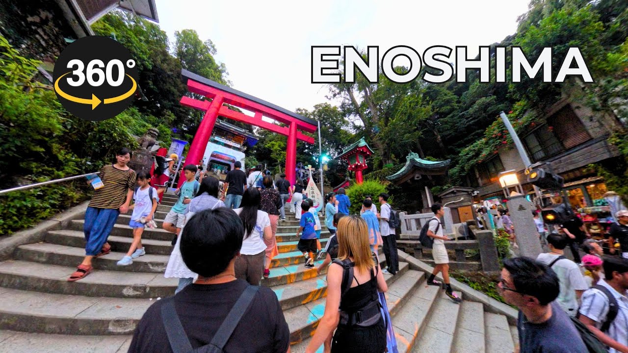 A date in Enoshima, Japan | 360º 4K