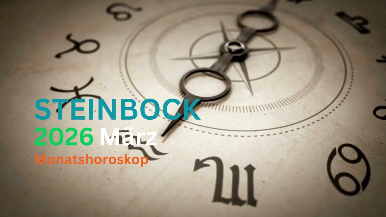 STEINBOCK ♑ März 2026 Große Chancen in Karriere & Geld!