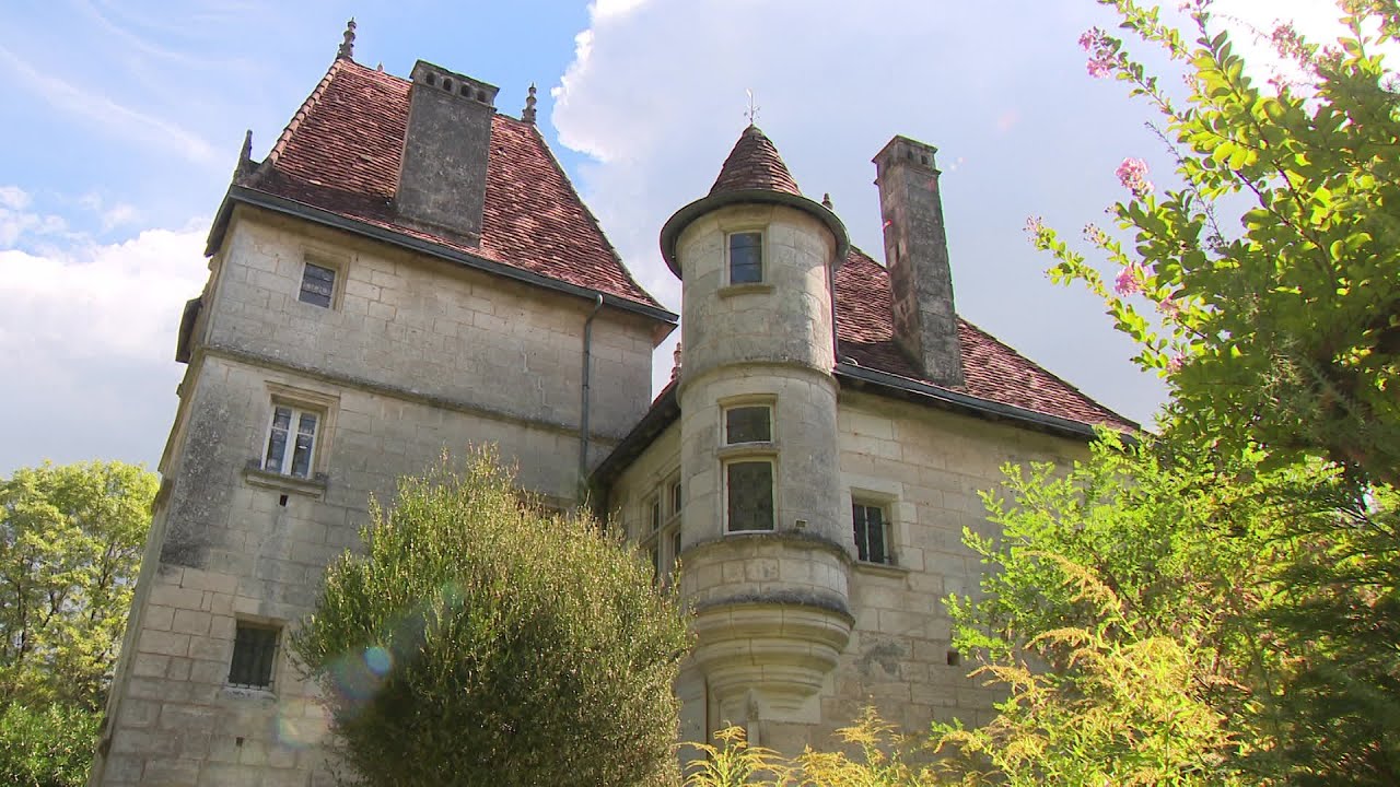 Patrimoine : le château de la Hierce à Brantôme