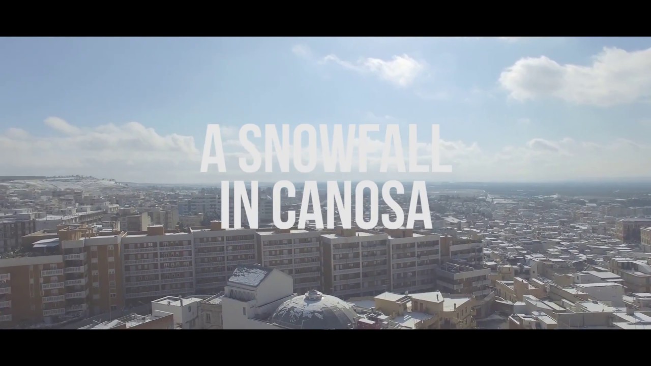A SNOWFALL IN CANOSA