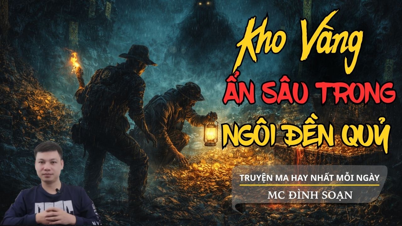 Truyện Ma Đình Soạn - KHO VÀNG ẨN SÂU TRONG NGỒI ĐỀN QUỶ | Trộm Vàng Của Qủy - Chuyện Ma Kinh Dị