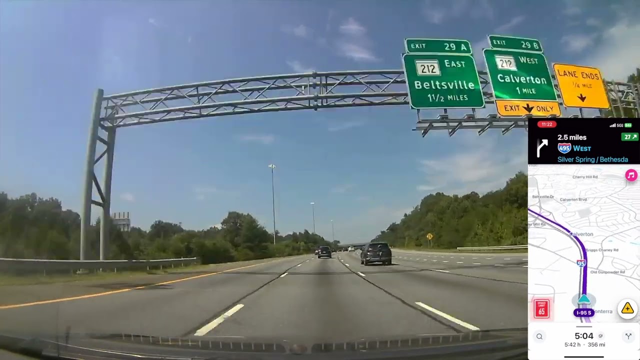 Drive - Glen Burnie, MD to Salisbury, NC