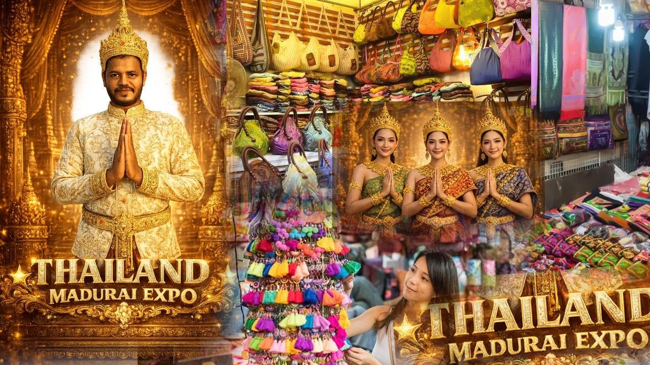  Madurai | Thailand 🇹🇭 International 🐲 SHOPPING FESTIVAL 😃 Date feb 5 to 9 