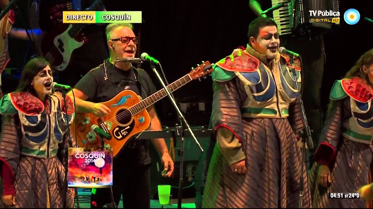 Agarrate Catalina y León Gieco - Festival de Cosquín 2014 - Séptima luna (8 de 9)