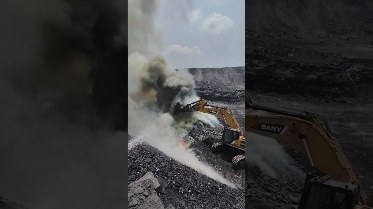 Talabira 1 & 2 coal mine fire 🔥 