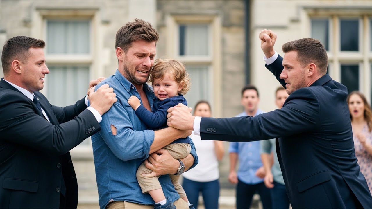 Guards Attacked the Single Dad at the Mansion — 50 Snipers Focus Lasers on the Room the Second th...