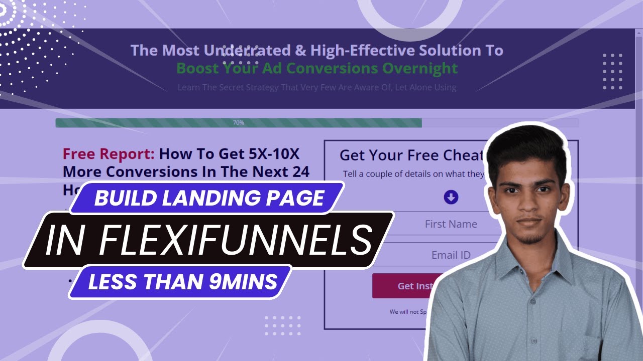 How to Create Landing Page in FlexiFunnels | India's First Funnel Builder