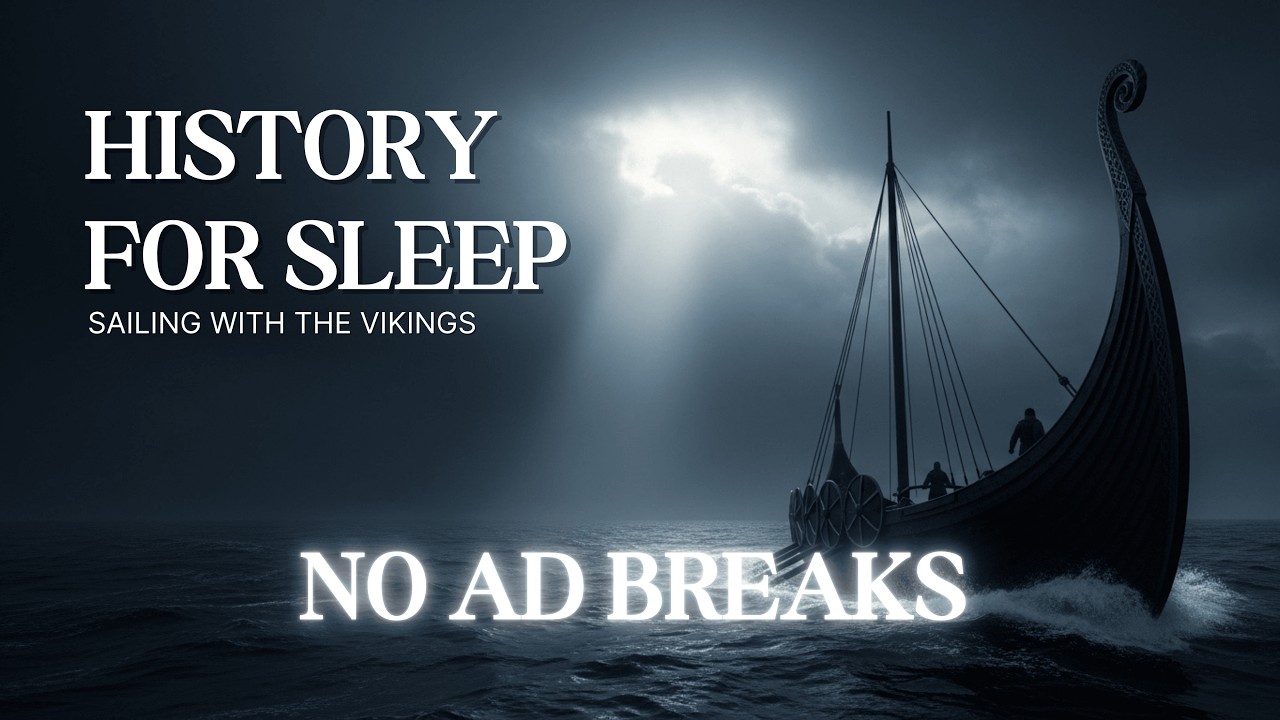 How the Vikings Sailed the World: Life at Sea | History for Sleep