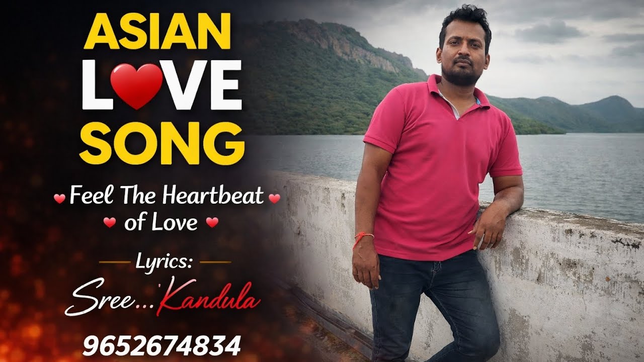ఏషియన్ లవ్ సాంగ్ మ్యూజిక్, సింగింగ్, AI లిరిక్స్.శ్రీ....కందుల 9652674834