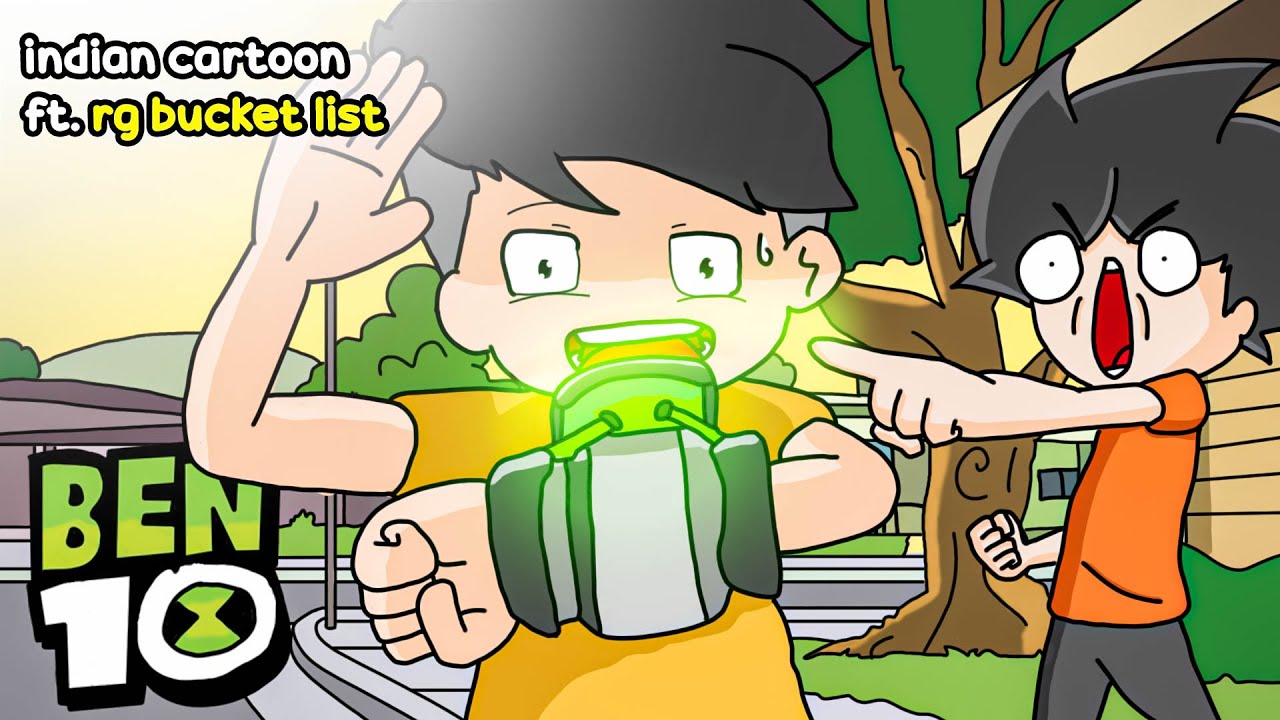 INDIAN cartoon - @RGBucketList  | BEN 10 - THE OMNITRIX | HINDI ANIMATION