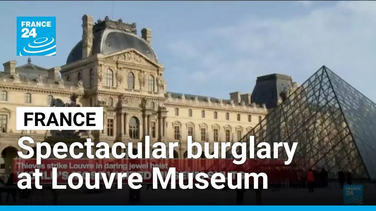 Thieves steal 'priceless' jewels from Paris' Louvre and flee on motorbikes &bull; FRANCE 24 English