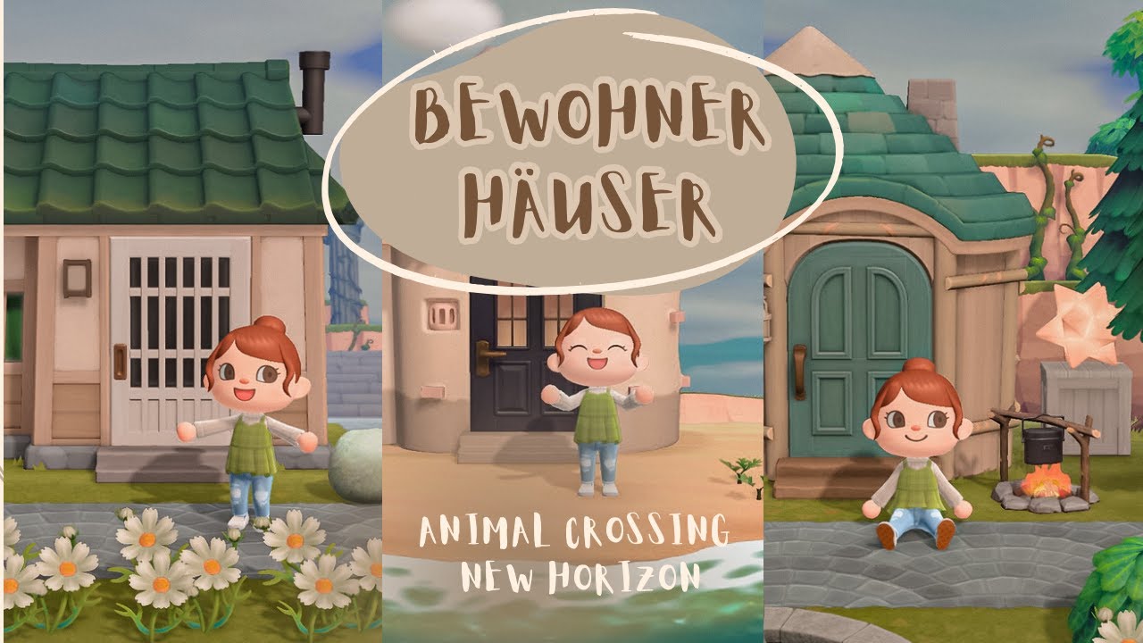Animal Crossing New Horizon Bewohnerhäuser