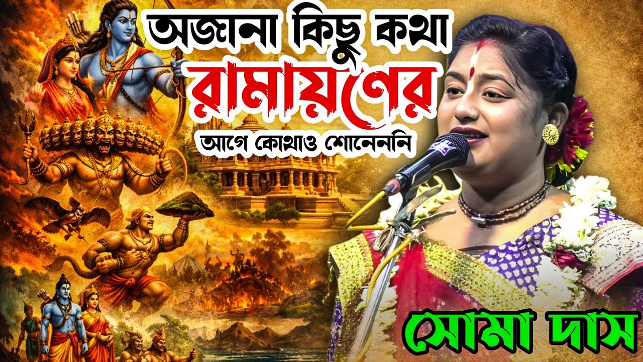 রামায়নের কিছু অজানা কথা যা হয়তো আপনি ও শোনেননি।। Soma Das kirtan