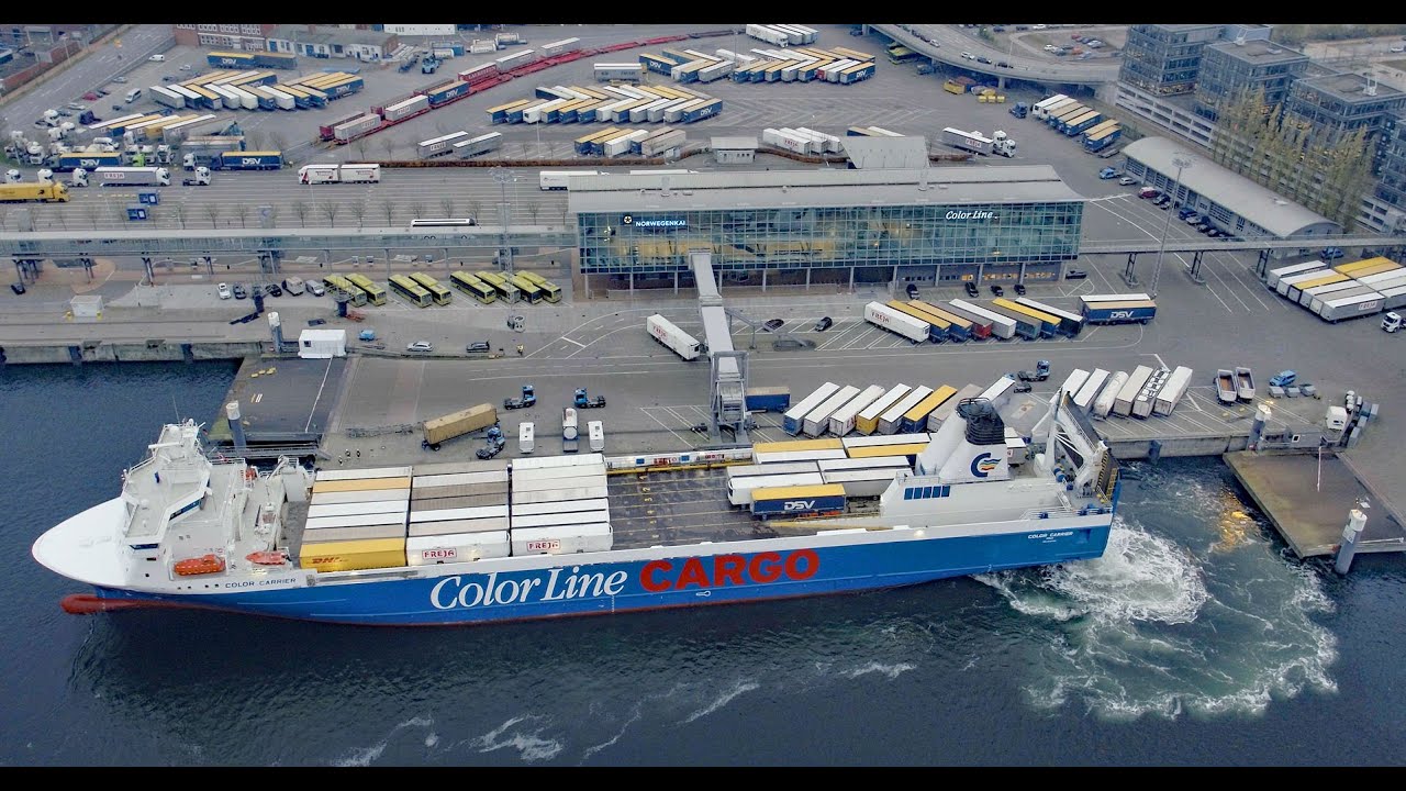 AeroMovie Drohnen Service f&uuml;r Color Line Cargo