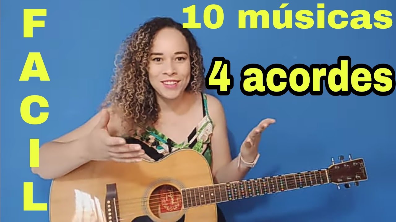 10 músicas com 4 acordes (gospel iniciante) parte 2