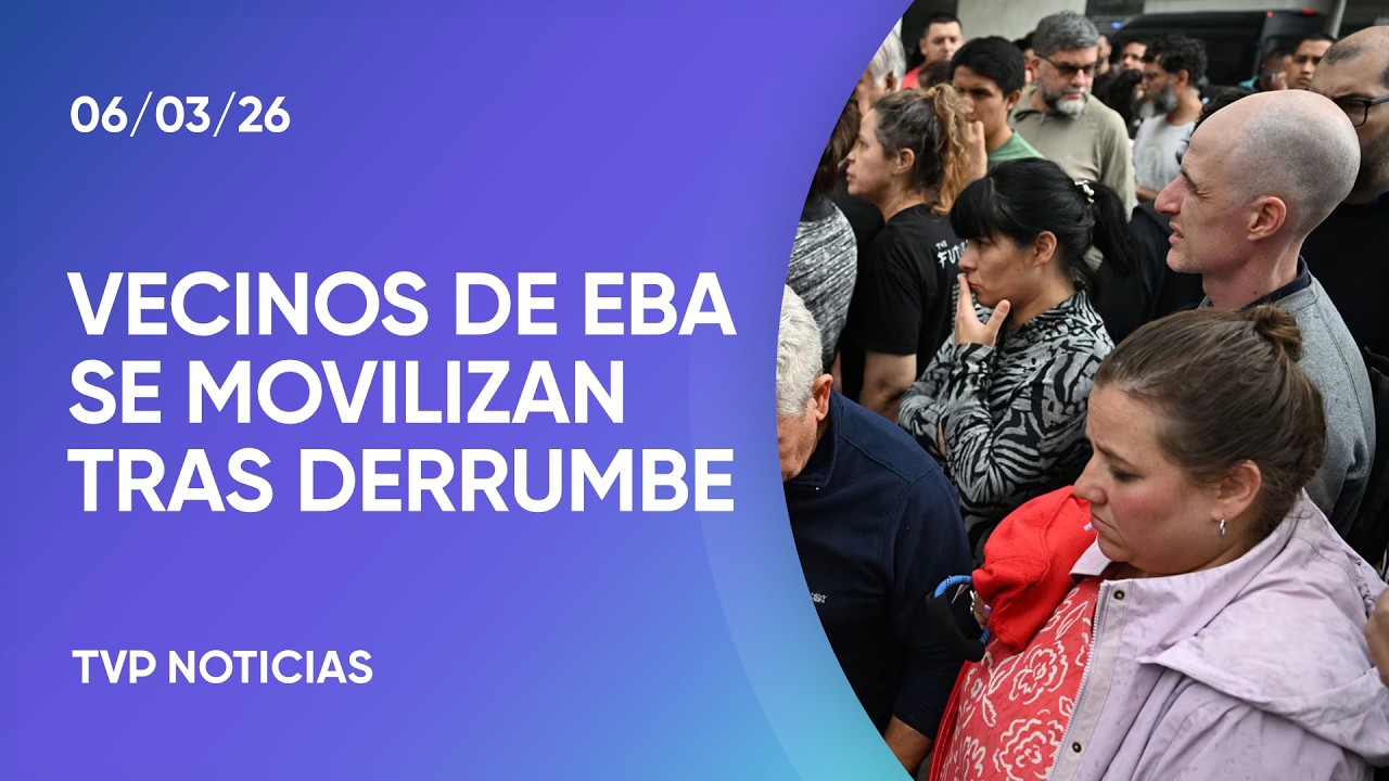 Derrumbe en Parque Patricios: colecta y movilización de vecinos