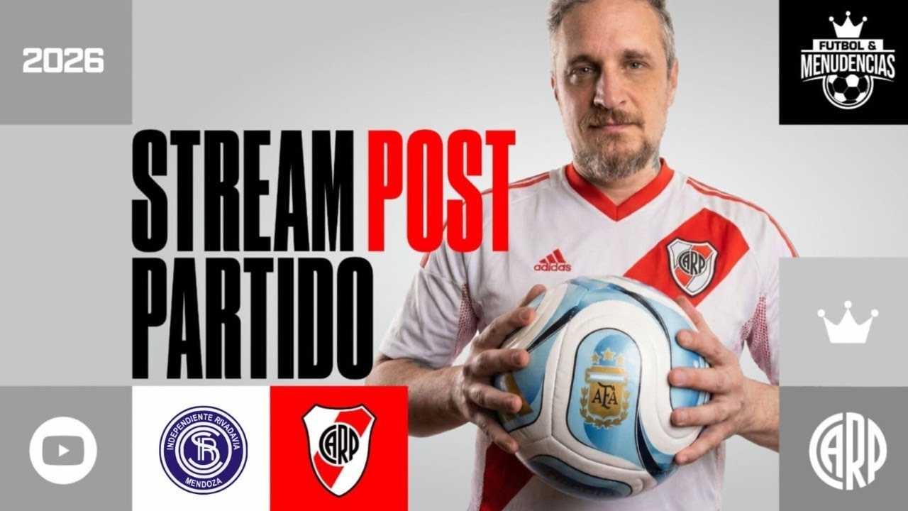 ViVo STreAM Post Partido Independiente Rivadavia vs RIVER PLATE - Torneo Apertura 2026 Argentina