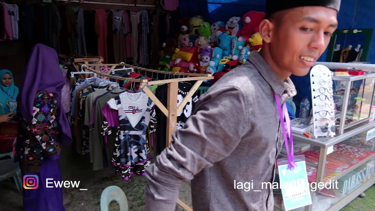 behind the scene  Berniaga nya santri PON-PES DARUSSALAMAH
