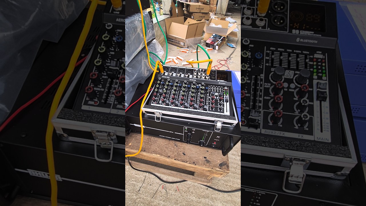 DJ SARZEN PRODUCTION 2/15 Testing ! Complete Road Show Power Full Dj Setup 💪 #shorts #djsarzen #dj