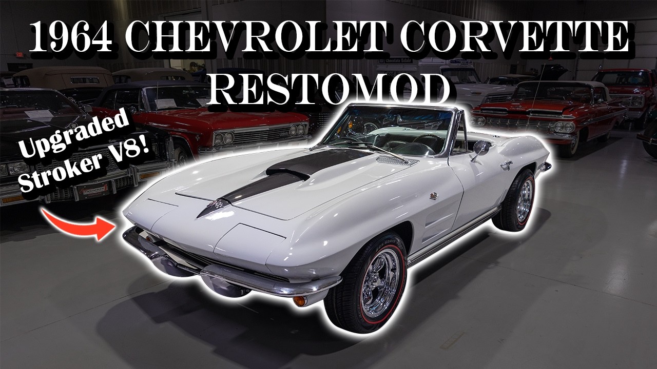 Stroker V8 Vette! 1964 Chevrolet Corvette Convertible Restomod