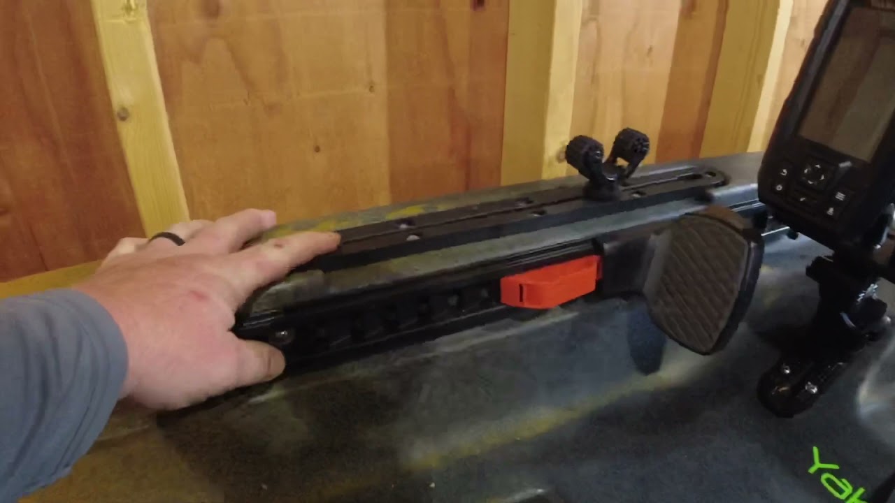 Old Town Sportsman 120 Garmin Fish Finder Install!!!